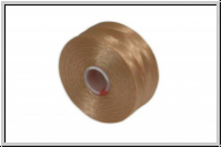 S-Lon, Size D, Beading Thread, Fdelgarn, tan, 1 Spule